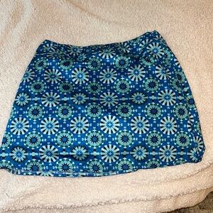 Oyamiki blue print skort, with built in shorts‎ Size XL I have 2 designs